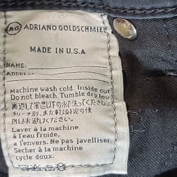 Ag adriano goldschmied black Stevie ankle skinny - Picture 10 of 10
